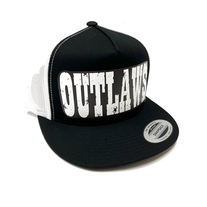 Outlaws Trucker Black & White