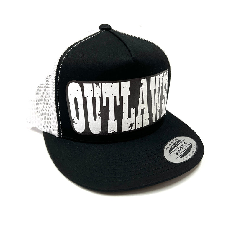 Outlaws Trucker Black & White