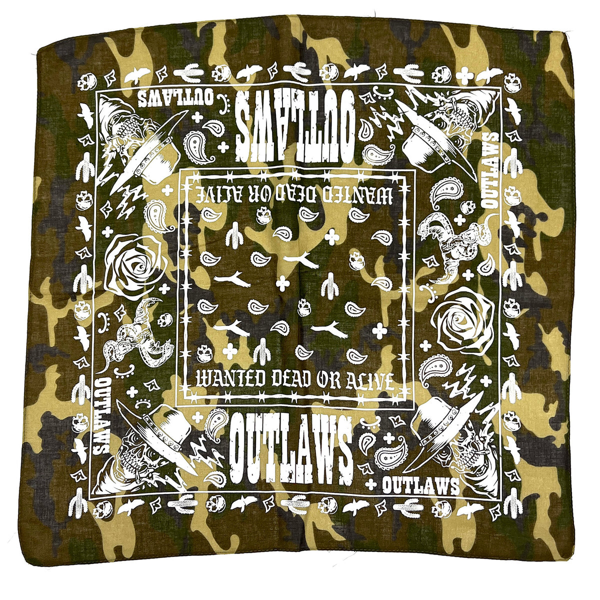 OUTLAWS BANDANA