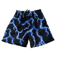 Outlaws Blue Lightning Mesh Short