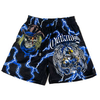 Outlaws Blue Lightning Mesh Short