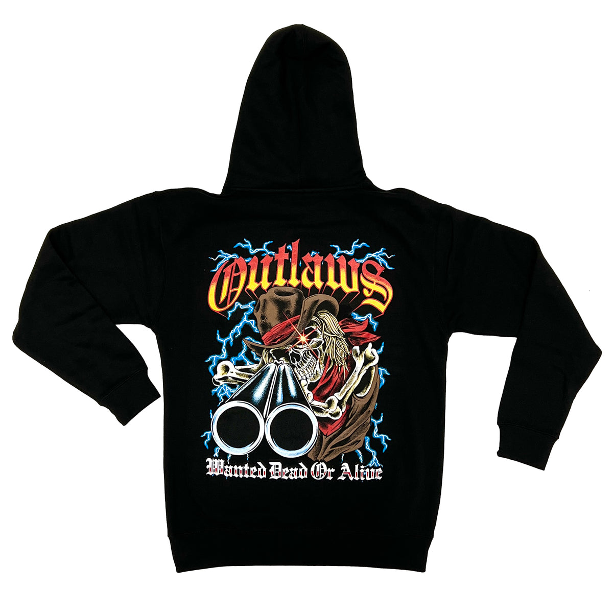 Outlaws Lightning Cowboy Hoodie