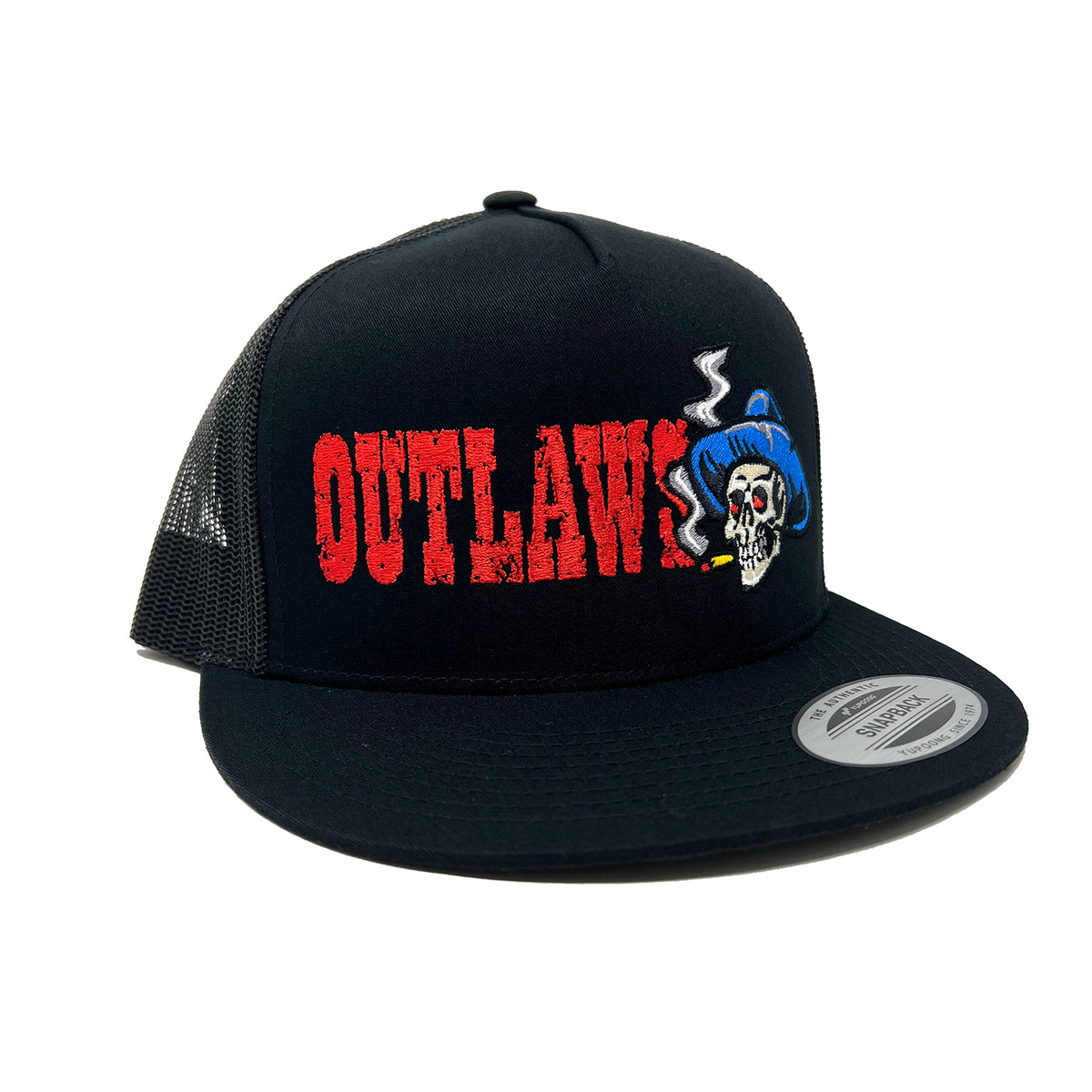 Outlaws Saloon Trucker Red